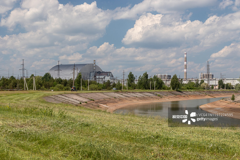 切尔诺贝利核电站4号反应堆图片素材