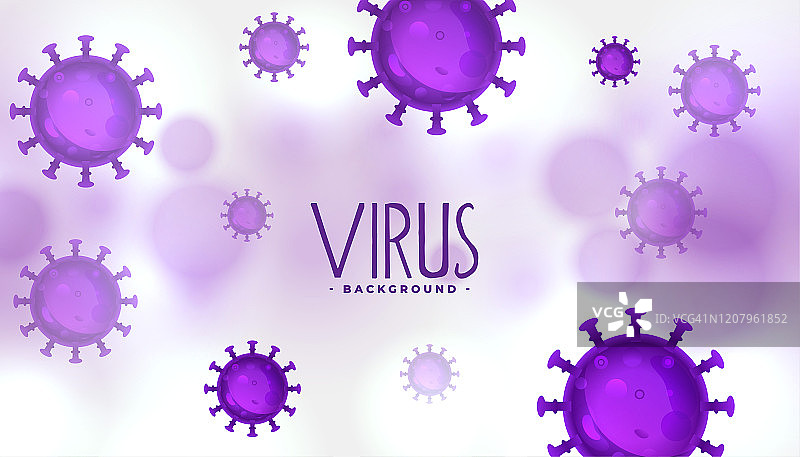 病毒感染或细菌概念背景设计图片素材