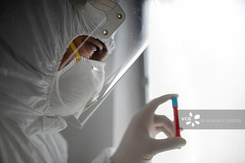实验室冠状病毒血液检测图片素材