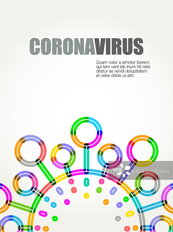 Covid-19病毒背景图片素材