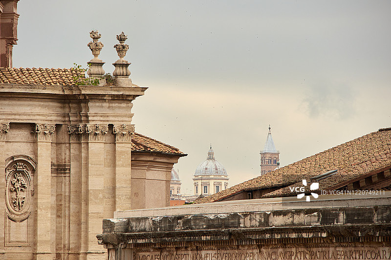 意大利罗马的罗马广场图片素材