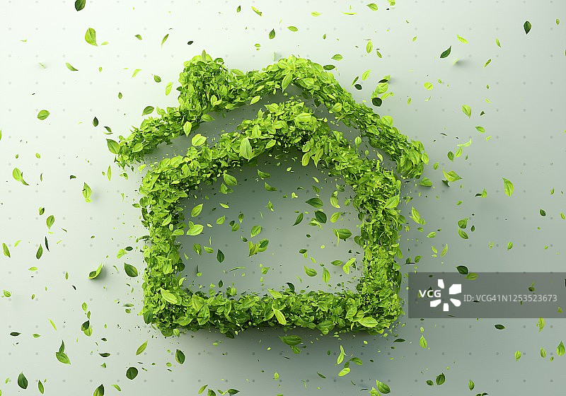 绿色的家图片素材