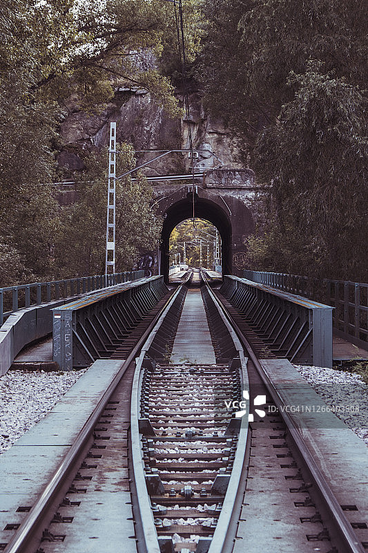 铁路隧道图片素材