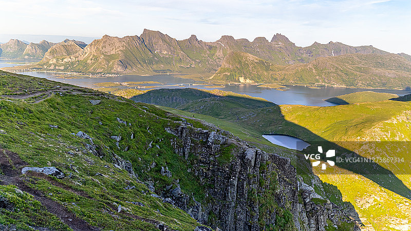 美丽的自然挪威和峡湾图片素材