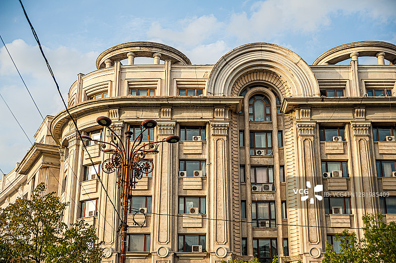 Façade的政府建筑属于社会主义现实主义建筑风格图片素材