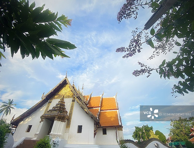 泰国寺庙之美。图片素材