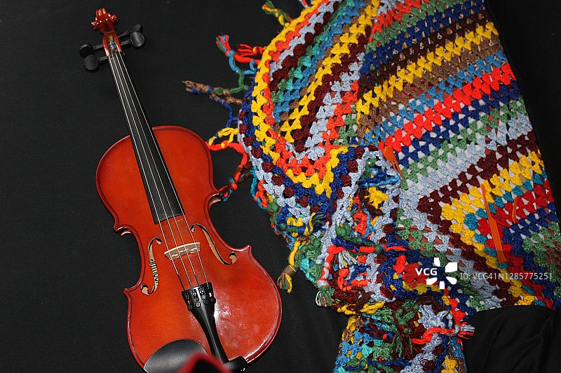 小提琴的乐器图片素材