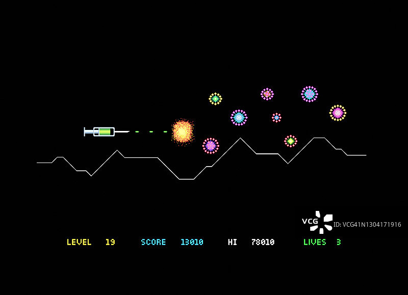 冠状病毒视频游戏图片素材