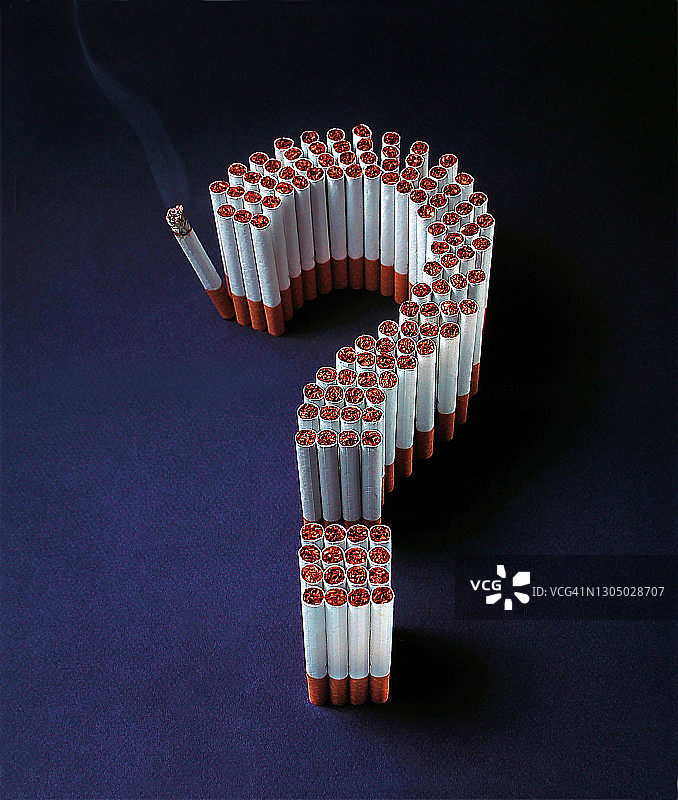 吸烟问题插图标记图片素材