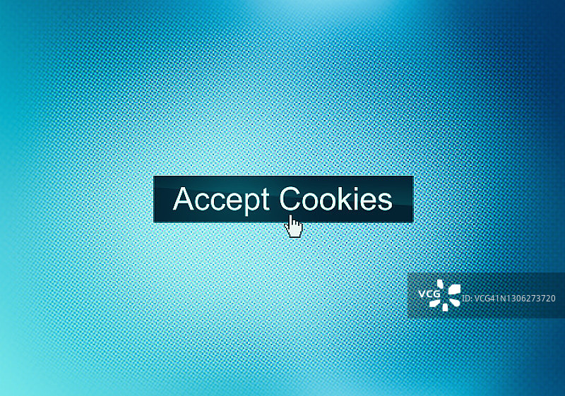 接受cookies网站按钮图片素材