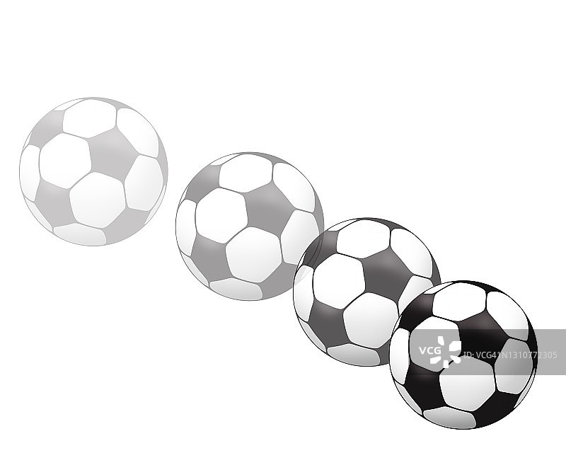 足球运动的插图图片素材