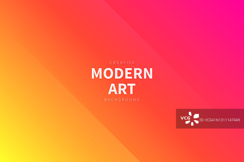现代抽象背景-橙色渐变图片素材
