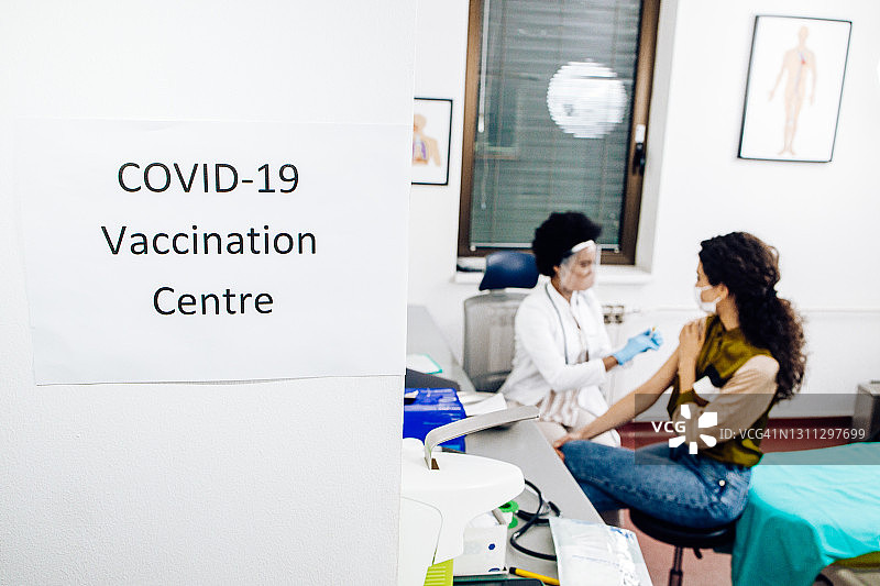 疫苗接种Covid-19图片素材