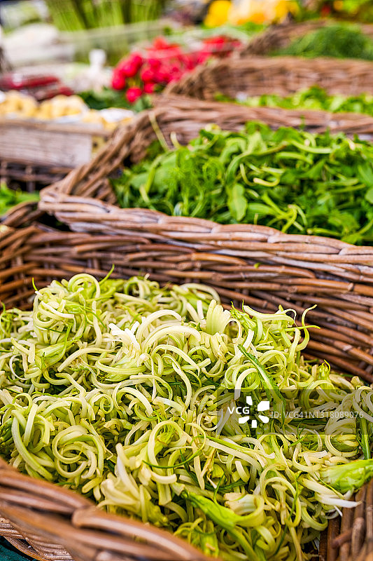 多种健康蔬菜搭配菊苣沙拉图片素材