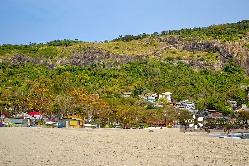 Itaipu海滩Niteroi，里约热内卢de Janeiro，巴西图片素材