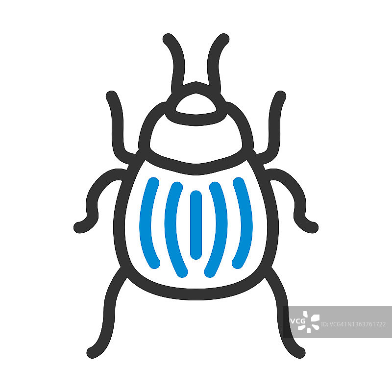 科罗拉多甲虫图标图片素材