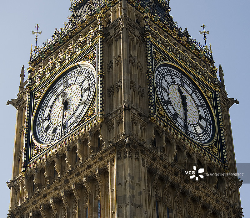大本钟。伦敦图片素材