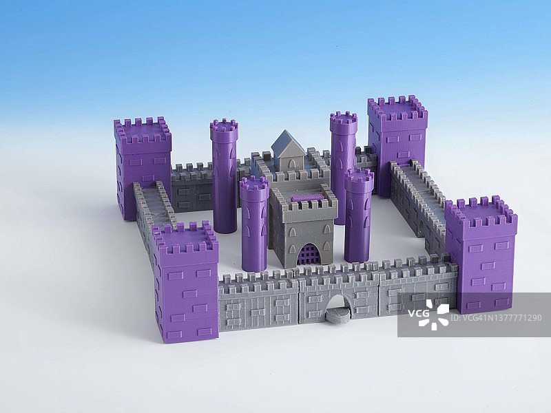 3 d印制的城堡图片素材
