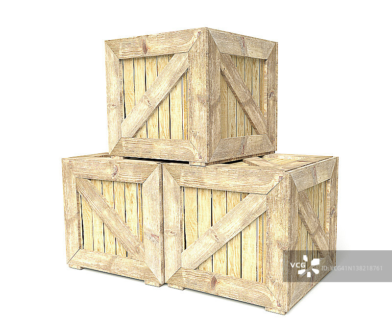 木盒子图片素材