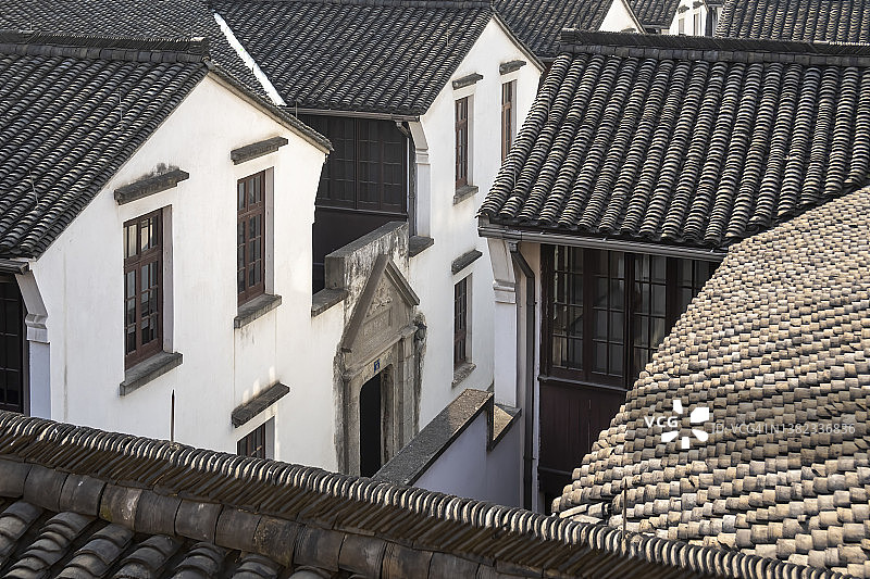 中国民居的顶层图片素材