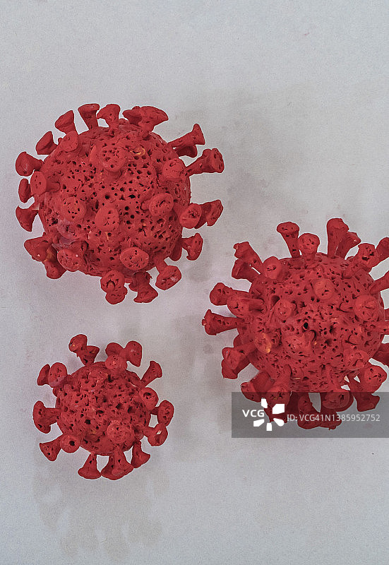 Covid-19 Omicron、冠状病毒、Covid-19、微生物学和病毒学概念图片素材