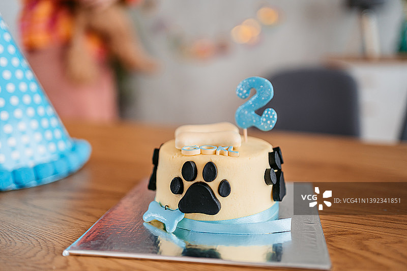 狗的生日蛋糕图片素材