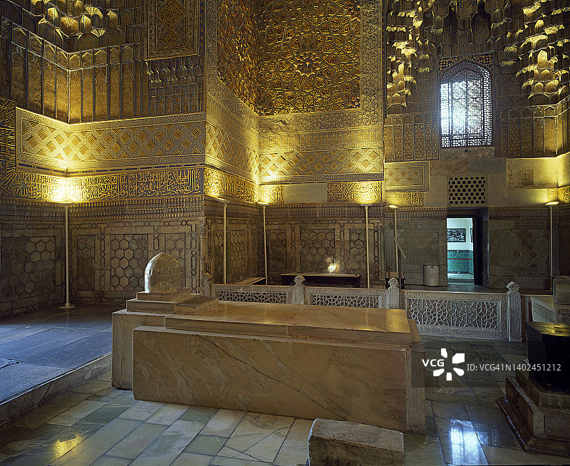 撒马尔罕的古里·阿米尔陵墓图片素材