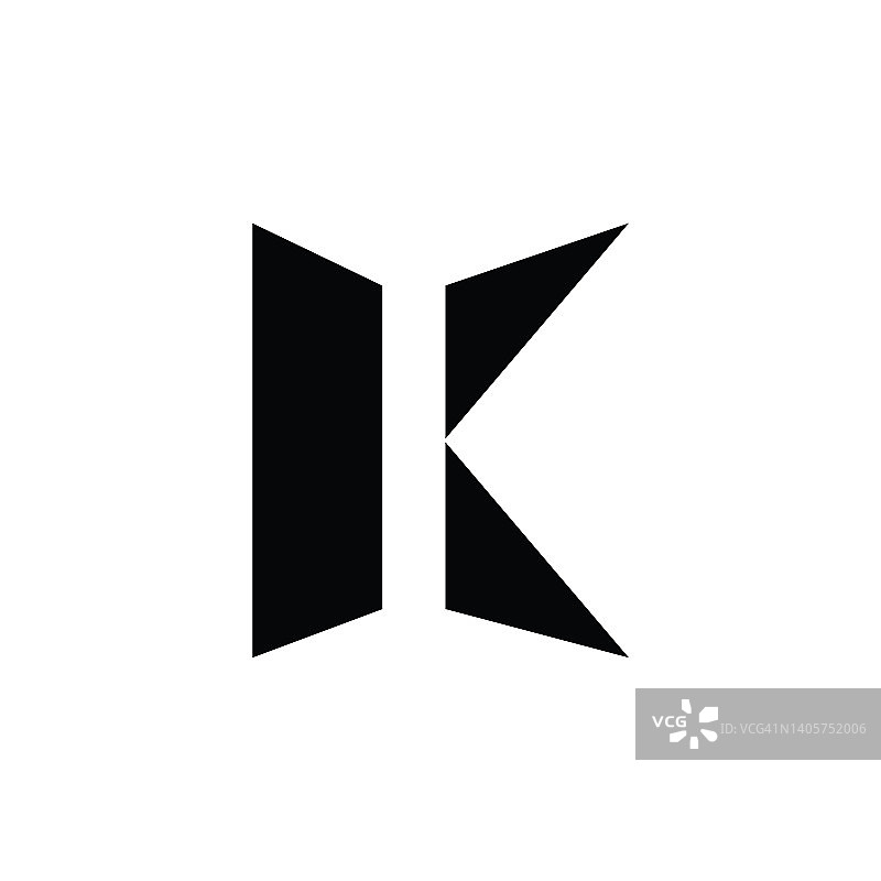 Logo设计与字母K图片素材