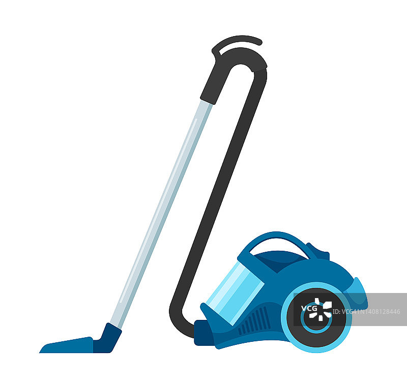 吸尘器图标孤立在白色背景上。采购产品用于清洗和清洁房屋的设备，电气设备，设备图片素材