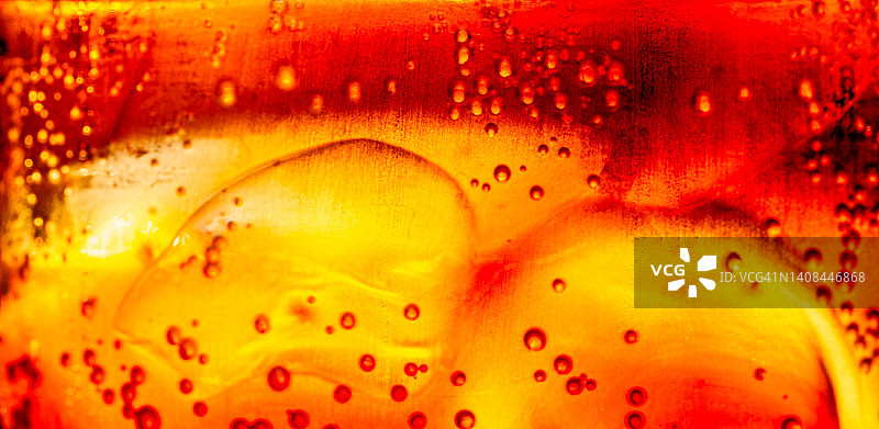 冰气泡碳酸软饮料的详细介绍图片素材