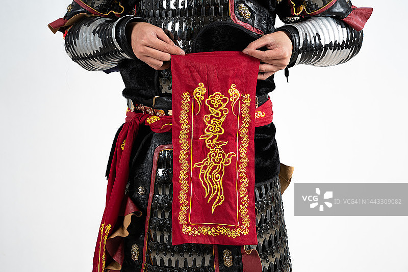 中国唐代盔甲图片素材