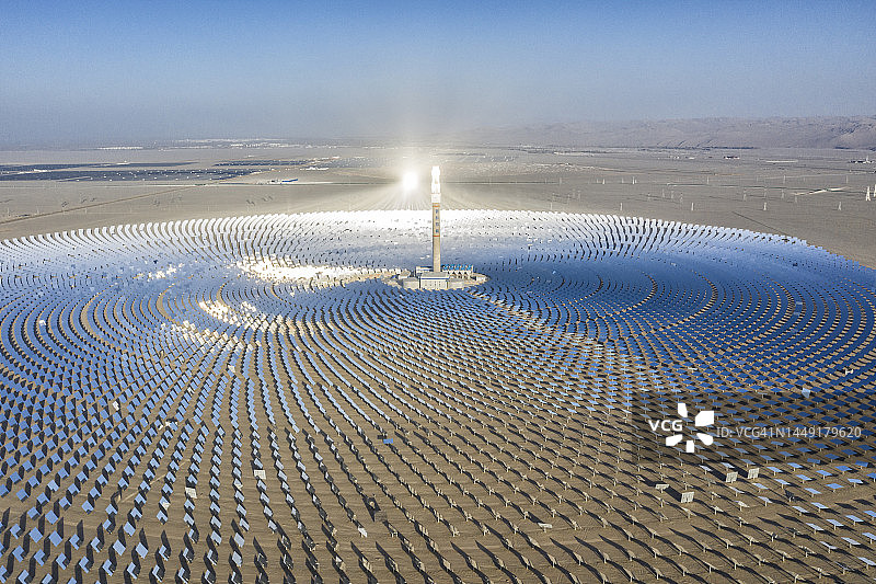太阳能发电站图片素材