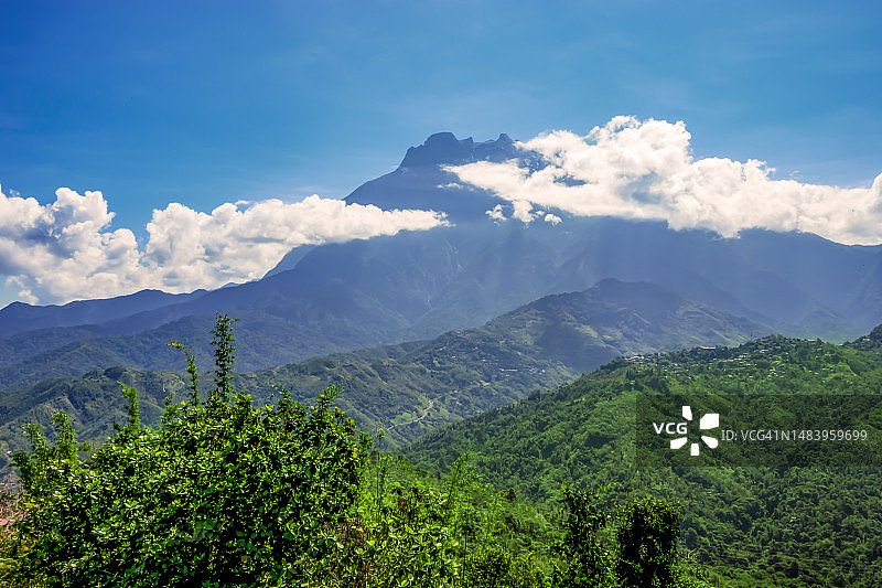 马来西亚的Kinabalu山图片素材