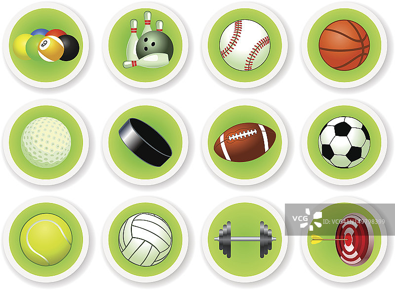 运动球，技能图标设置图片素材