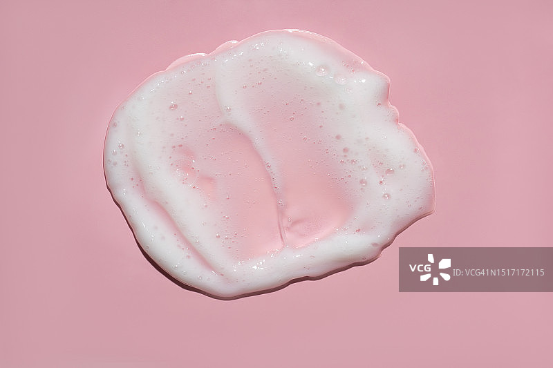 粉色背景下的冰淇淋特写图片素材
