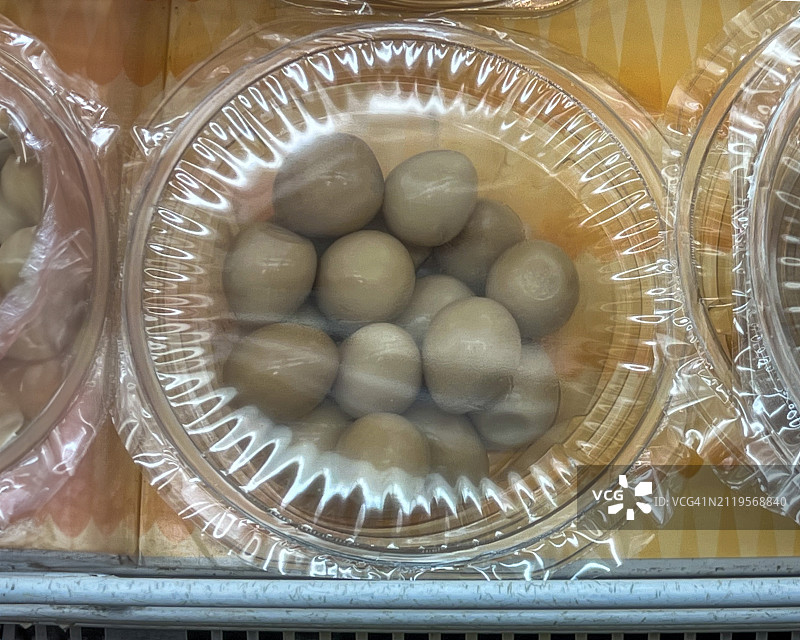 日本酱油腌鹌鹑蛋包装出售图片素材