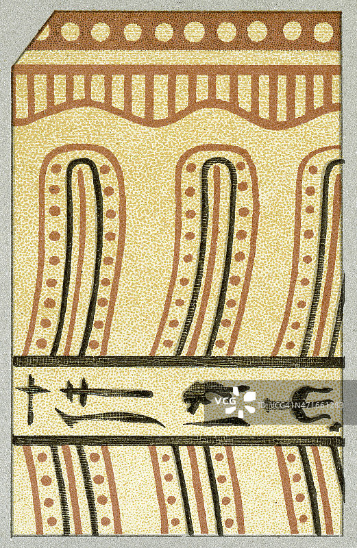 古埃及模式图片素材