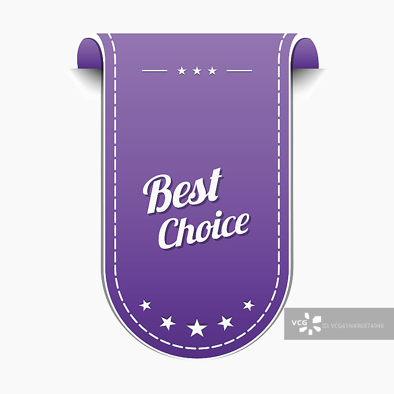 最佳选择紫色矢量图标设计图片素材
