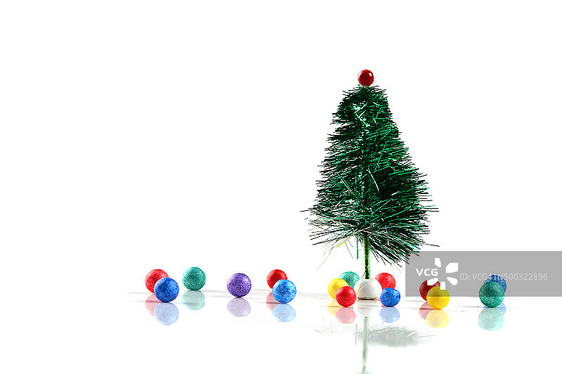 圣诞树。圣诞装饰。图片素材