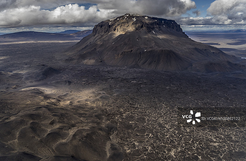 赫杜布莱德山，冰岛中部高地图片素材