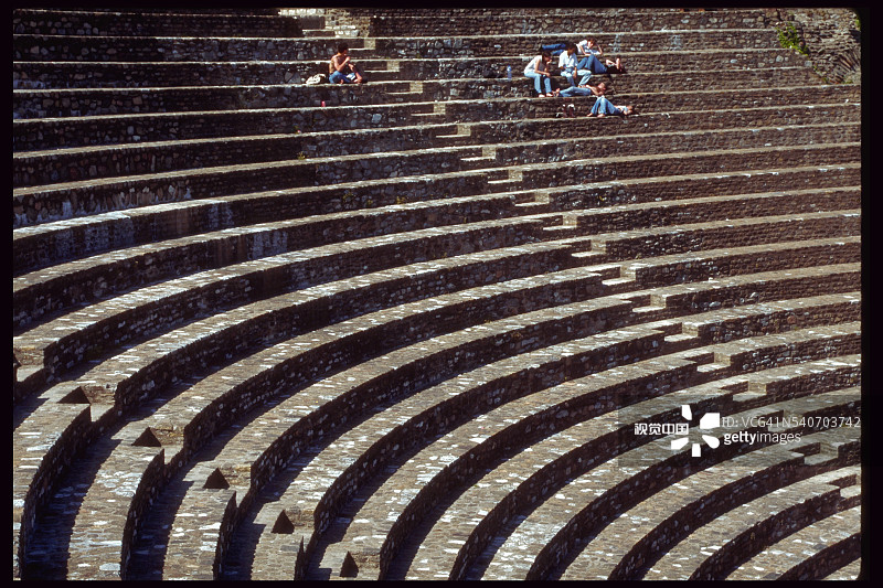 法国的罗马圆形剧场图片素材