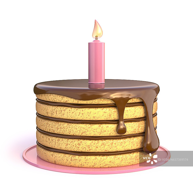 生日蛋糕3 d图片素材