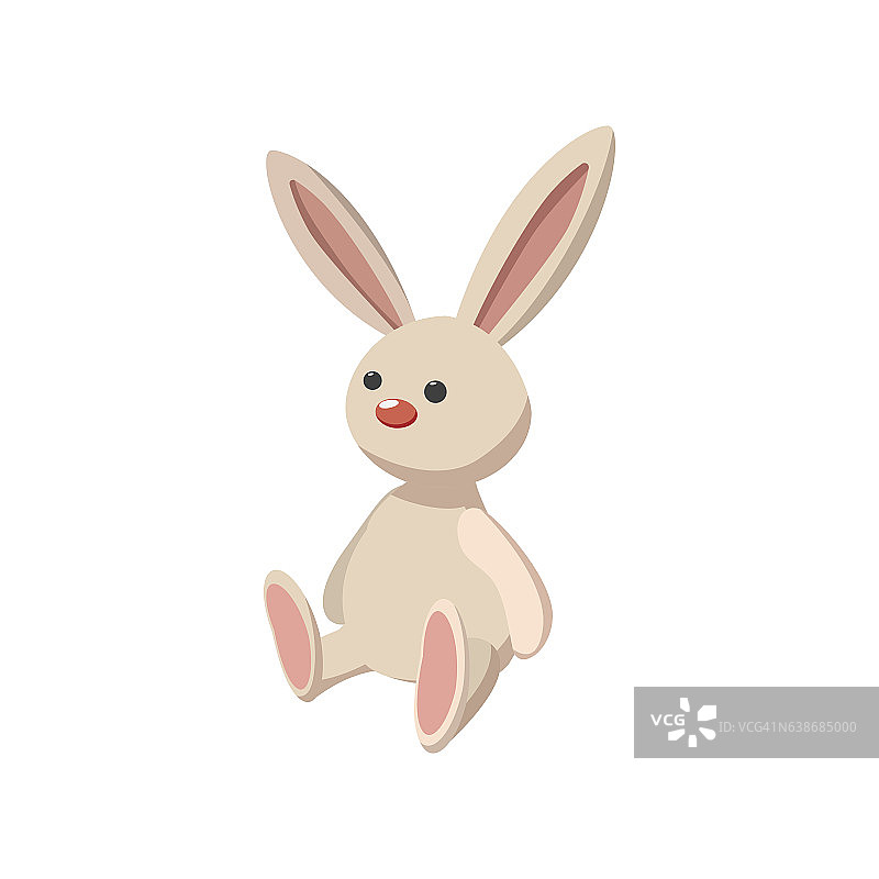 兔子玩具卡通图标图片素材