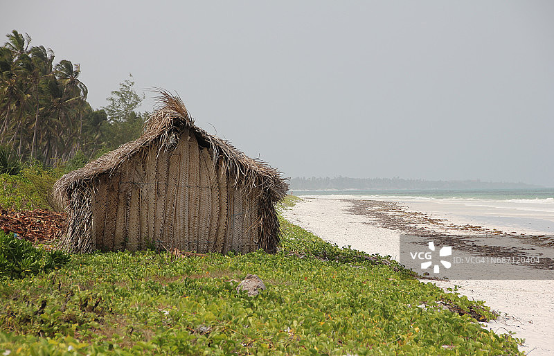 姆查加海滩，桑给巴尔，印度洋，非洲图片素材