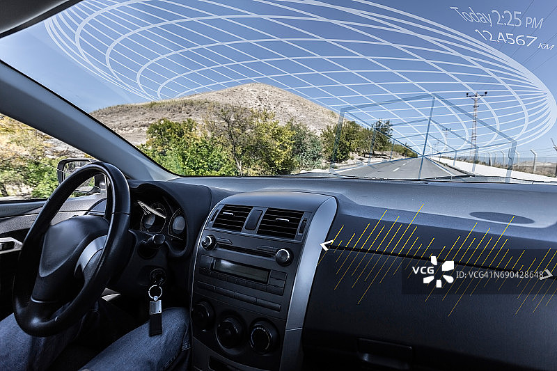 自动驾驶自动智能汽车图片素材