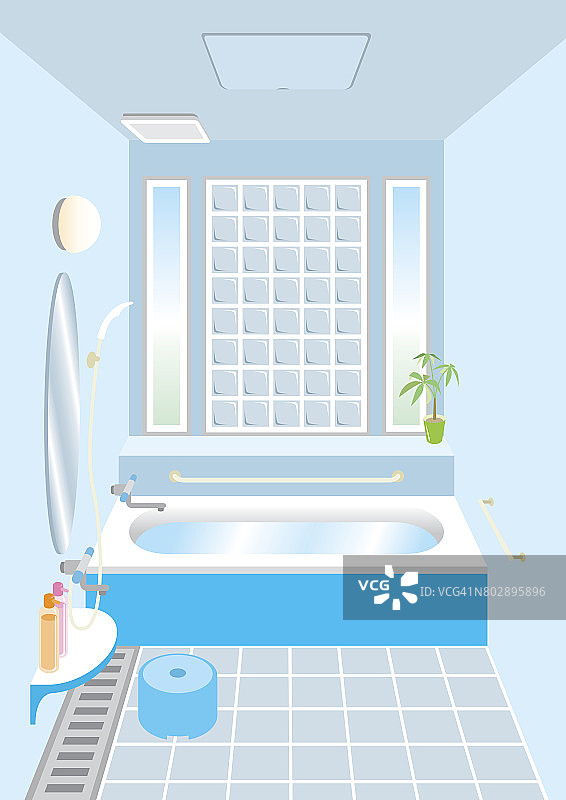 室内/浴室插图图片素材
