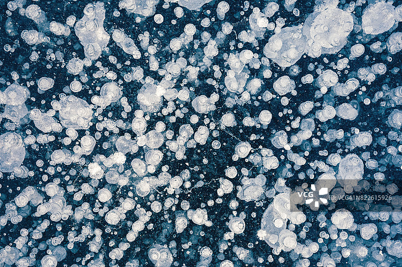 冻湖纹理图片素材