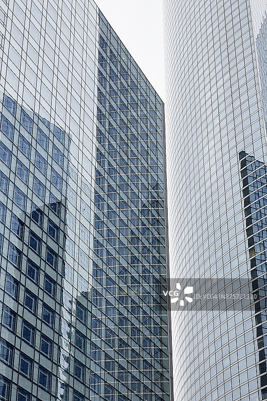巴黎拉德芳斯摩天大楼的建筑细节图片素材