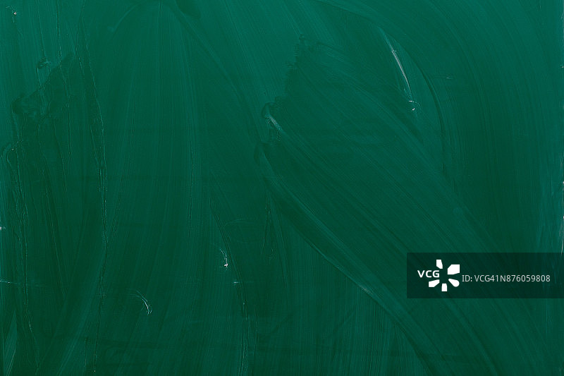 一个空学校绿色黑板的特写图片素材
