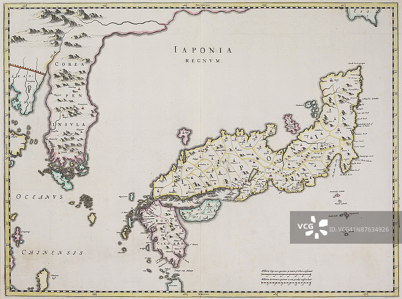 日本古玩地图图片素材